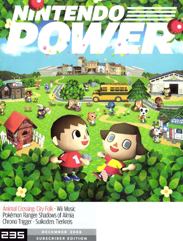 Nintendo Power Issue 235 (December 2008) cover